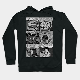 Autobiographical comic Hoodie